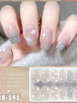 Cute Gel Nail Stickers Self-adhesive 141