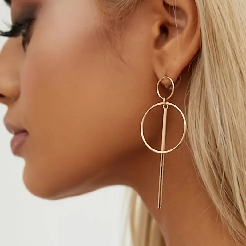 Overdrevet Hule Geometriske Anheng Drop Hoop