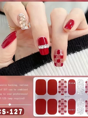 Cute Gel Nail Stickers Self-adhesive 127