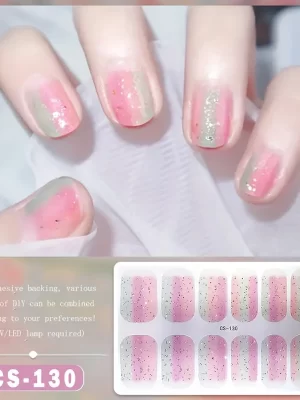 Cute Gel Nail Stickers Self-adhesive 130