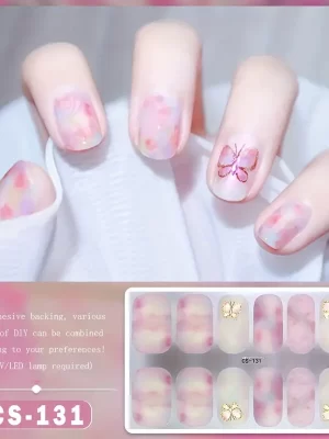 Cute Gel Nail Stickers Self-adhesive 131