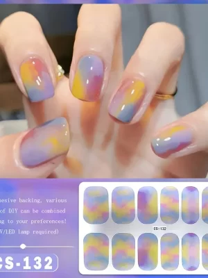Cute Gel Nail Stickers Self-adhesive 132