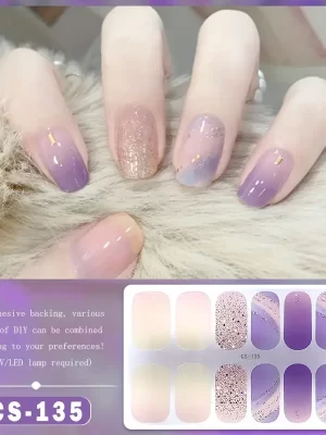 Cute Gel Nail Stickers Self-adhesive 135