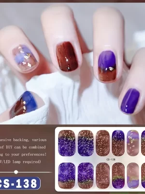Cute Gel Nail Stickers Self-adhesive 138