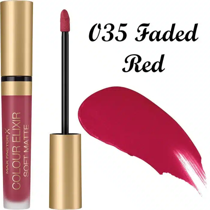 Max Factor Colour Elixir Soft Matte 035 Faded Red