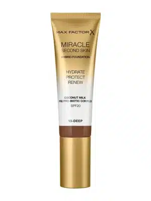 Max Factor Miracle Second Skin Hydrating Foundation 13-Deep