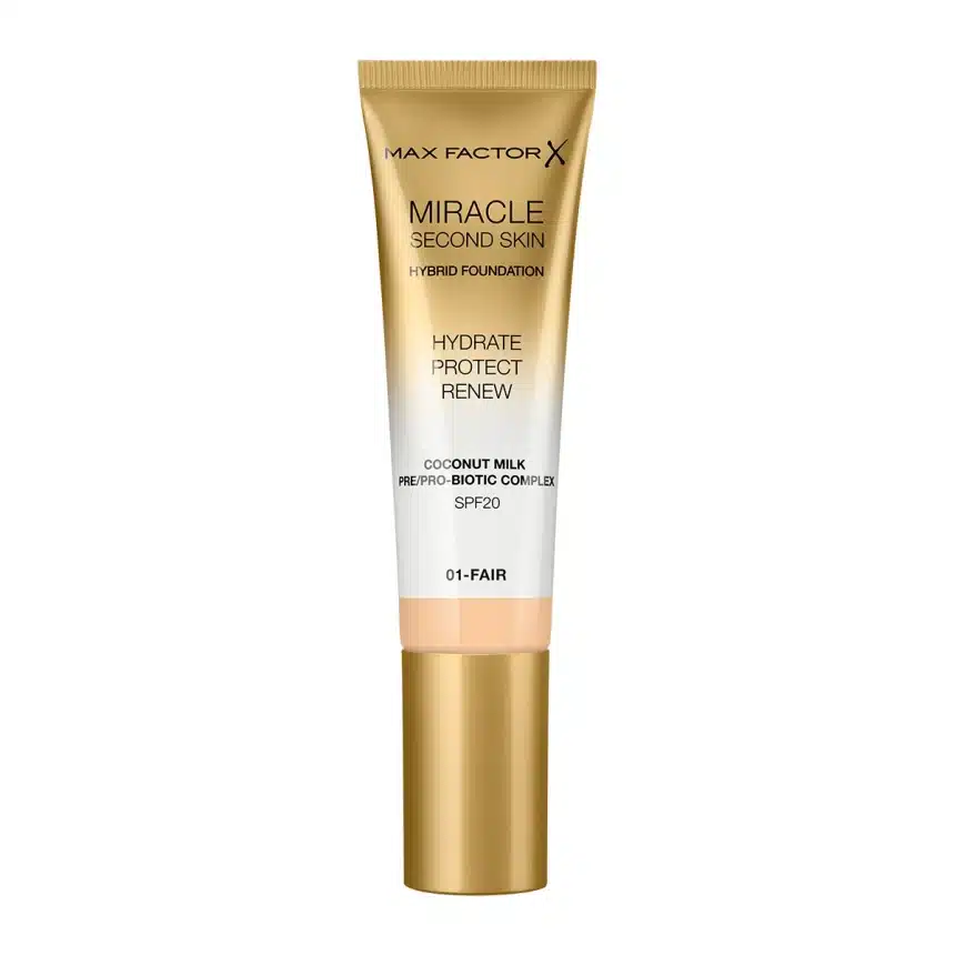 Max Factor Miracle Touch Second Skin Foundation 01 Fair
