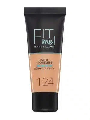Maybelline Fit Me Matte & Poreless Foundation 124 Soft Sand