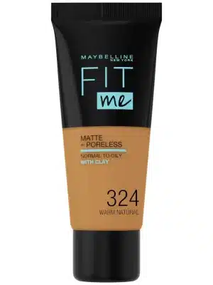 Maybelline Fit Me Matte & Poreless Foundation 324 Warm Natural