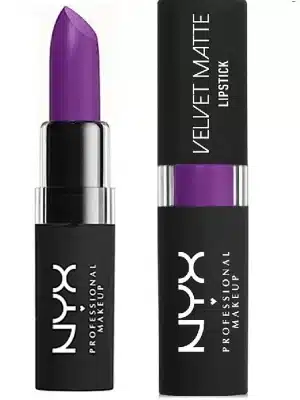 NYX Velvet Matte Mat Lipstick 09 Purple Voltage