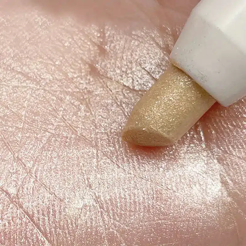 Pearly Matte Sparkle Eyeshadow Stick  - Champagne Gull