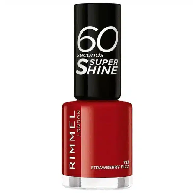 Rimmel 60 Seconds Super Shine Nail Polish Starwberry Fizz