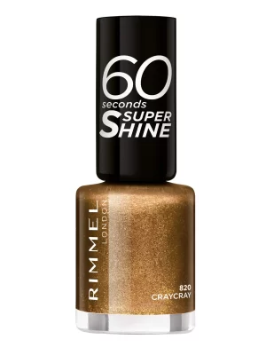 Rimmel 60 Seconds Super Shine Nail Polish Cray Cray