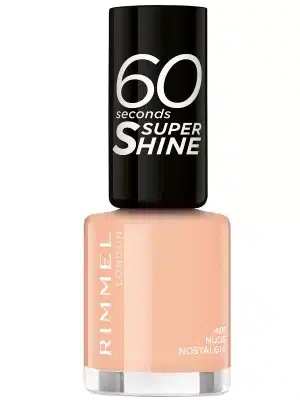 Rimmel 60 Seconds Super Shine Nail Polish Nude Nostalgia