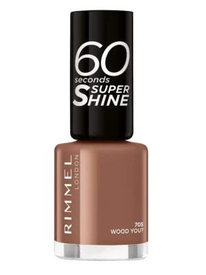 Rimmel 60 Seconds Super Shine Nail Polish Wood You?