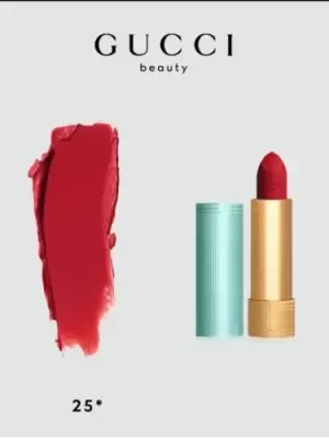Gucci Rouge à Lèvres Mat Lipstick 25 Goldie Red Limited Edition
