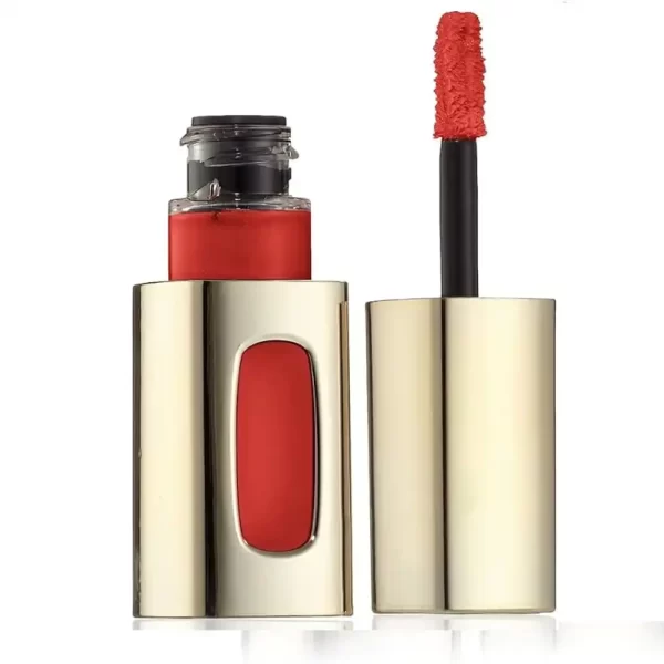 L'Oreal Extraordinaire liquid lipstick 301 Rouge Soprano
