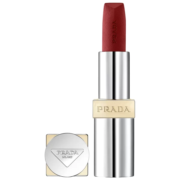 Prada Monochrome Hyper Matte lipstick B03 Mahogany