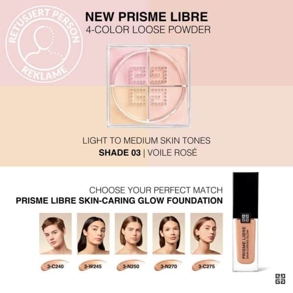 Givenchy Prisme Libre Mat-finish Enhanced Radiance Loose Powder 2 Satin Blanc 12g