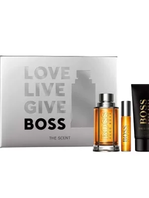 Hugo Boss The Scent Edt 100ml + Edt 10ml + Sg 100ml