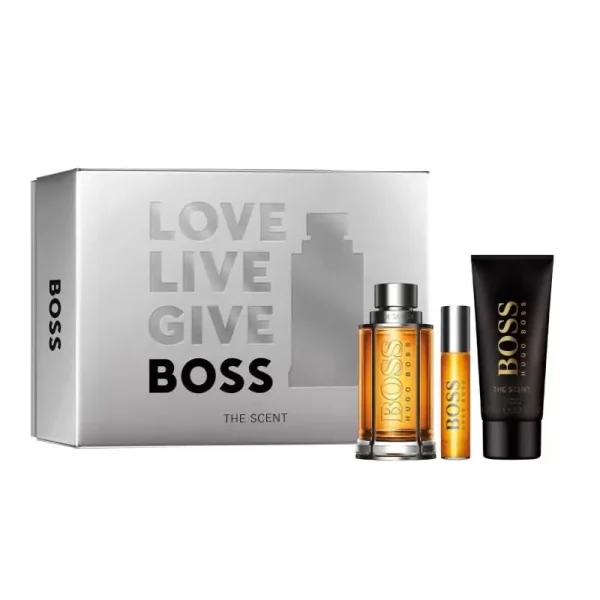Hugo Boss The Scent Edt 100ml + Edt 10ml + Sg 100ml