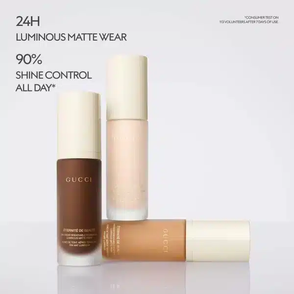 Gucci 24h Wear Breathable foundation Luminious Matte Finish 130W Fair