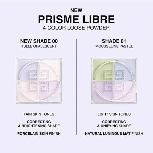 Givenchy Prisme Libre Mat-finish Enhanced Radiance Loose Powder 1 Mousseline Pastel 12g