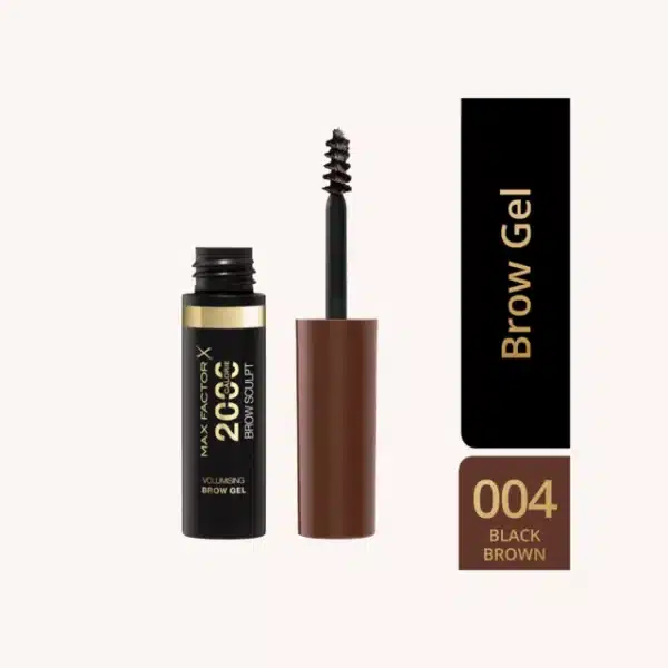 Max Factor 2000 Calorie Brow Sculpt Gel No 004 Black Brown
